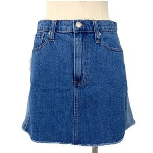 Madewell- Denim Contrast Skirt Size 28
